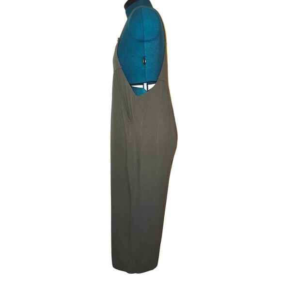 Kori America Jumper Romper Sleeveless Green Women’s Size Large Overall Comfy - Picture 4 of 7